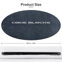 Load image into Gallery viewer, Coral fleece mat (round)