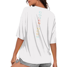 Load image into Gallery viewer, Short Sleeve Cutout Loose Top