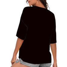 Load image into Gallery viewer, Short Sleeve Cutout Loose Top