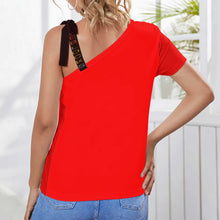 Load image into Gallery viewer, Shoulder Strap Bow Short Sleeve