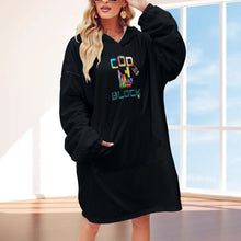 Load image into Gallery viewer, Premium Flannel Cropped Sleeping Blanket