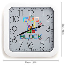 Load image into Gallery viewer, square clock