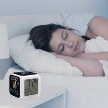 Load image into Gallery viewer, Colorful color changing alarm clock