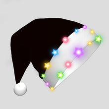 Load image into Gallery viewer, Adult Plush Glowing Christmas Hat