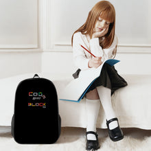Load image into Gallery viewer, 17-inch School Bag (fishbone) + Thermal Insulation Bag + Pencil Case