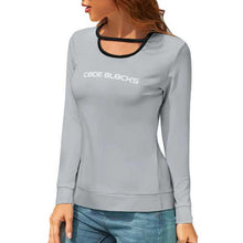 Load image into Gallery viewer, Long Sleeve Hollow Loose Fit Top NZ051-