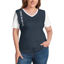 Load image into Gallery viewer, Ladies V-Neck Short Sleeve T-Shirt NZ109