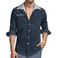 Load image into Gallery viewer, Peach Velvet Casual One Pocket Long Sleeve Shirt