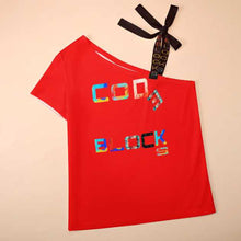 Load image into Gallery viewer, Shoulder Strap Bow Short Sleeve