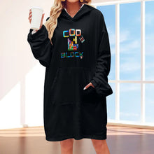 Load image into Gallery viewer, Premium Flannel Cropped Sleeping Blanket