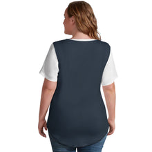 Load image into Gallery viewer, Ladies V-Neck Short Sleeve T-Shirt NZ109