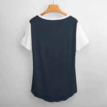 Load image into Gallery viewer, Ladies V-Neck Short Sleeve T-Shirt NZ109