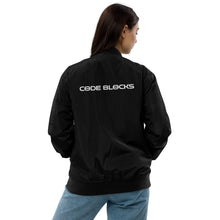 Load image into Gallery viewer, Premium recycled bomber jacket
