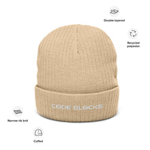 Load image into Gallery viewer, Ribbed knit beanie