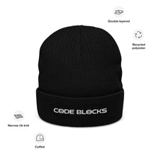 Load image into Gallery viewer, Ribbed knit beanie