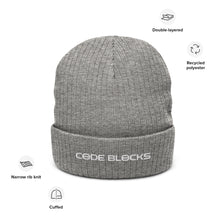 Load image into Gallery viewer, Ribbed knit beanie
