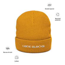Load image into Gallery viewer, Ribbed knit beanie