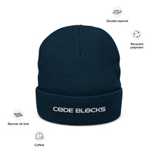 Load image into Gallery viewer, Ribbed knit beanie