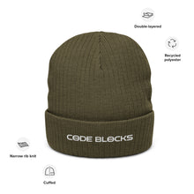 Load image into Gallery viewer, Ribbed knit beanie