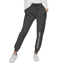 Load image into Gallery viewer, Unisex fleece sweatpants
