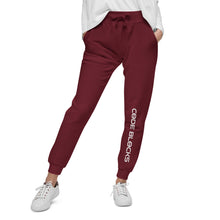 Load image into Gallery viewer, Unisex fleece sweatpants