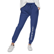 Load image into Gallery viewer, Unisex fleece sweatpants