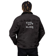 Load image into Gallery viewer, Unisex denim sherpa jacket