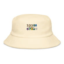 Load image into Gallery viewer, Unstructured terry cloth bucket hat