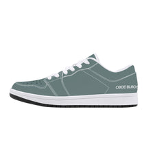 Load image into Gallery viewer, D15 Low-Top Synthetic Leather Sneakers - White