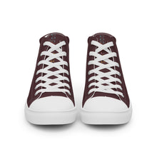 Load image into Gallery viewer, Women’s high top canvas shoes