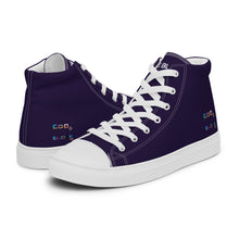 Load image into Gallery viewer, Women’s high top canvas shoes
