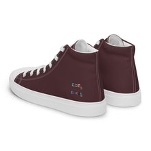 Load image into Gallery viewer, Women’s high top canvas shoes