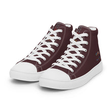 Load image into Gallery viewer, Women’s high top canvas shoes