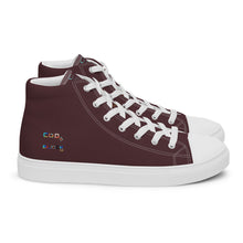 Load image into Gallery viewer, Women’s high top canvas shoes
