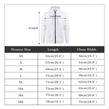 Load image into Gallery viewer, Women's All Over Print Zip Hoodie