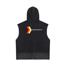 Load image into Gallery viewer, Vintage Washed Zip-Up Hooded Tank Top
