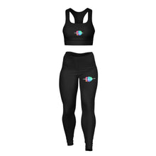 Load image into Gallery viewer, Padded Sports Bra &amp; Leggings - AOP
