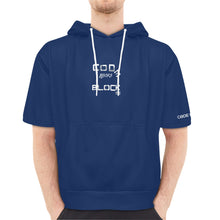 Load image into Gallery viewer, Men's Short Sleeve Fleece Hoodie (H54)
