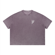 Load image into Gallery viewer, Unisex Vintage Wash Sunfade Boxy Waffle T-Shirt
