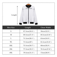 Load image into Gallery viewer, Mens All Over Print Zip Bomber Jacket

