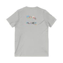 Load image into Gallery viewer, Unisex Jersey Short Sleeve V-Neck Tee
