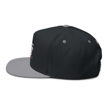 Load image into Gallery viewer, NY Floral Mosaic Embroidered Flat Bill Cap — New York Snapback Hat
