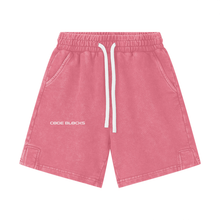 Load image into Gallery viewer, Streetwear Kids Heavyweight 290G Vintage Washed  100% Cotton Shorts
