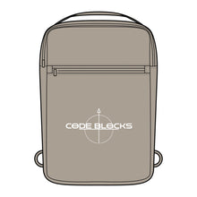 Load image into Gallery viewer, Sling Bag — Code Blocks Logo Crossbody Pack
