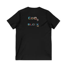 Load image into Gallery viewer, Unisex Jersey Short Sleeve V-Neck Tee
