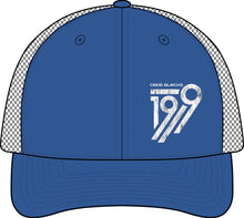 Load image into Gallery viewer, 199 Trucker Hat – Vintage 'Code Blocks' Racing Logo Cap
