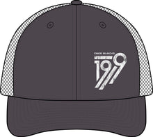 Load image into Gallery viewer, 199 Trucker Hat – Vintage 'Code Blocks' Racing Logo Cap
