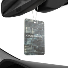 Load image into Gallery viewer, Code Blocks Car Air Freshener – Urban Tech Scented Décor
