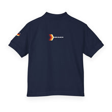 Load image into Gallery viewer, Youth Polo Shirt with Chevron Arrow Accent
