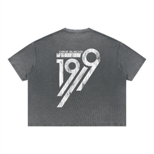 Load image into Gallery viewer, Unisex Vintage Wash Sunfade Boxy Waffle T-Shirt
